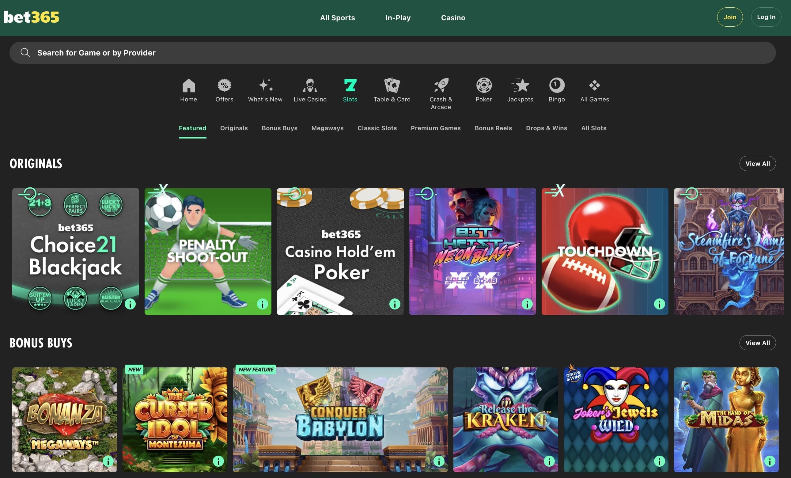 Bet365 슬롯 사이트 Bet365 슬롯
